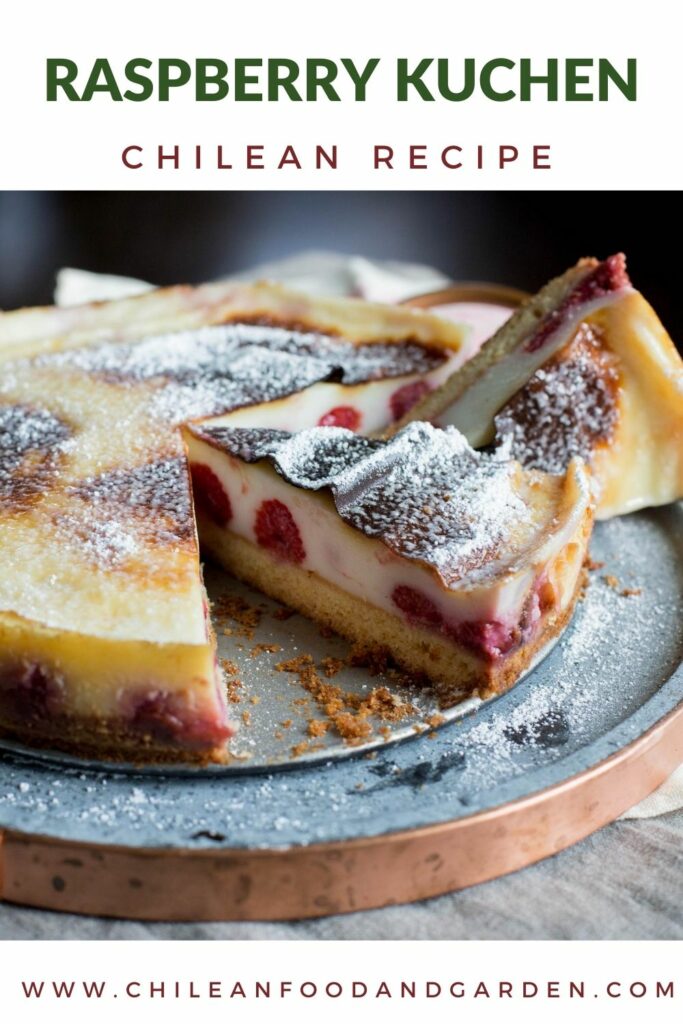 Chilean Raspberry Kuchen