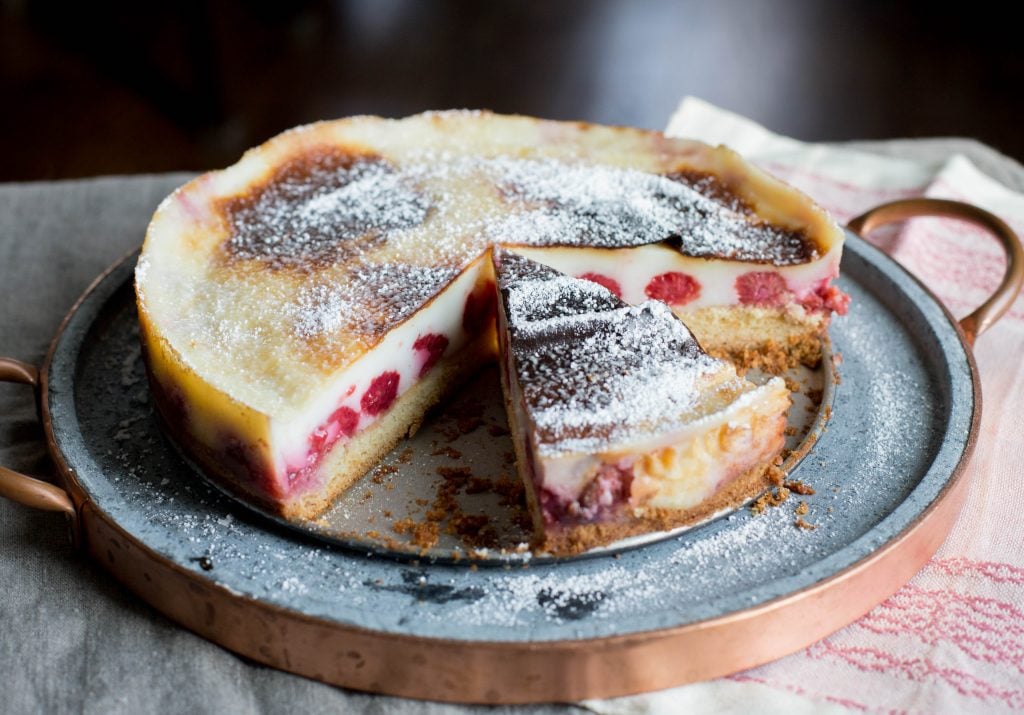 Chilean Raspberry Kuchen