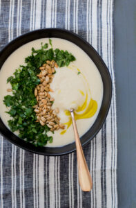 Cream of Cauliflower Soup Crema de Coliflor