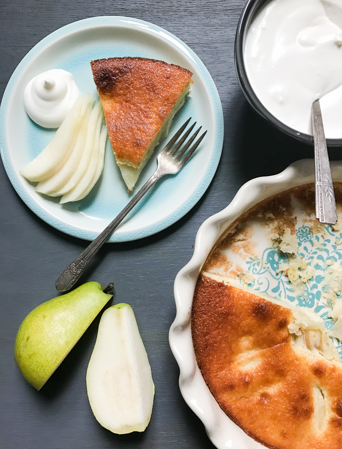 Pear Clafoutis