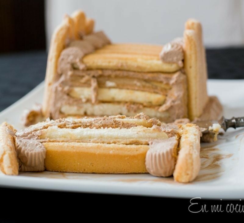 Chocolate Ladyfingers Icebox Cake