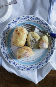 Papas Rellenas with ground beef