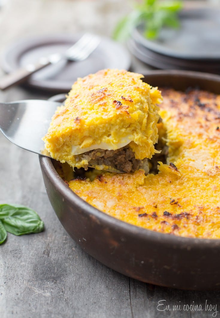 Corn and Beef Chilean Pastel de Choclo Pilar's Chilean Food & Garden