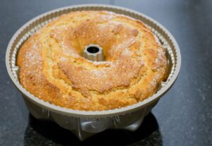 Honey cake baked.