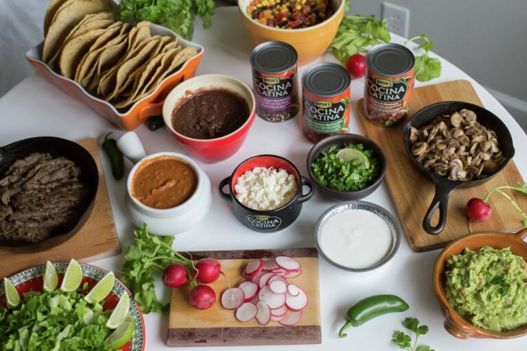 Mexican Tostada Bar