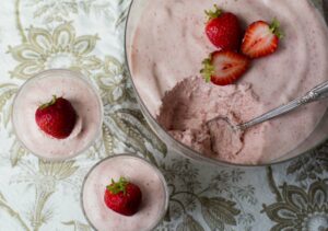 Strawberry Bavarois