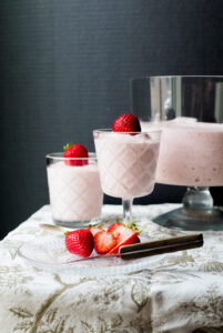 Strawberry Bavarois