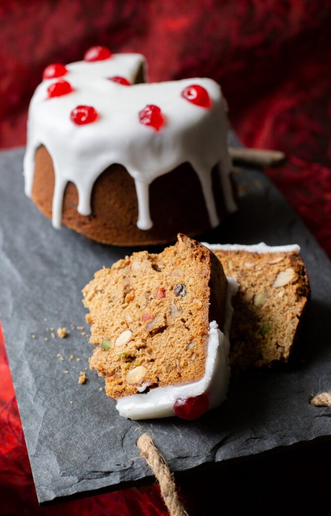 Chilean Pan de Pascua or fruitcake