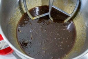 Molasses and wet ingredients