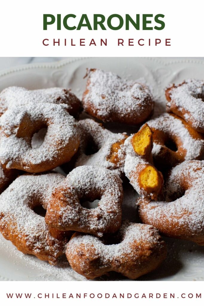 Picarones, Chilean recipe