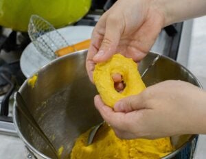 Shaping the picarones