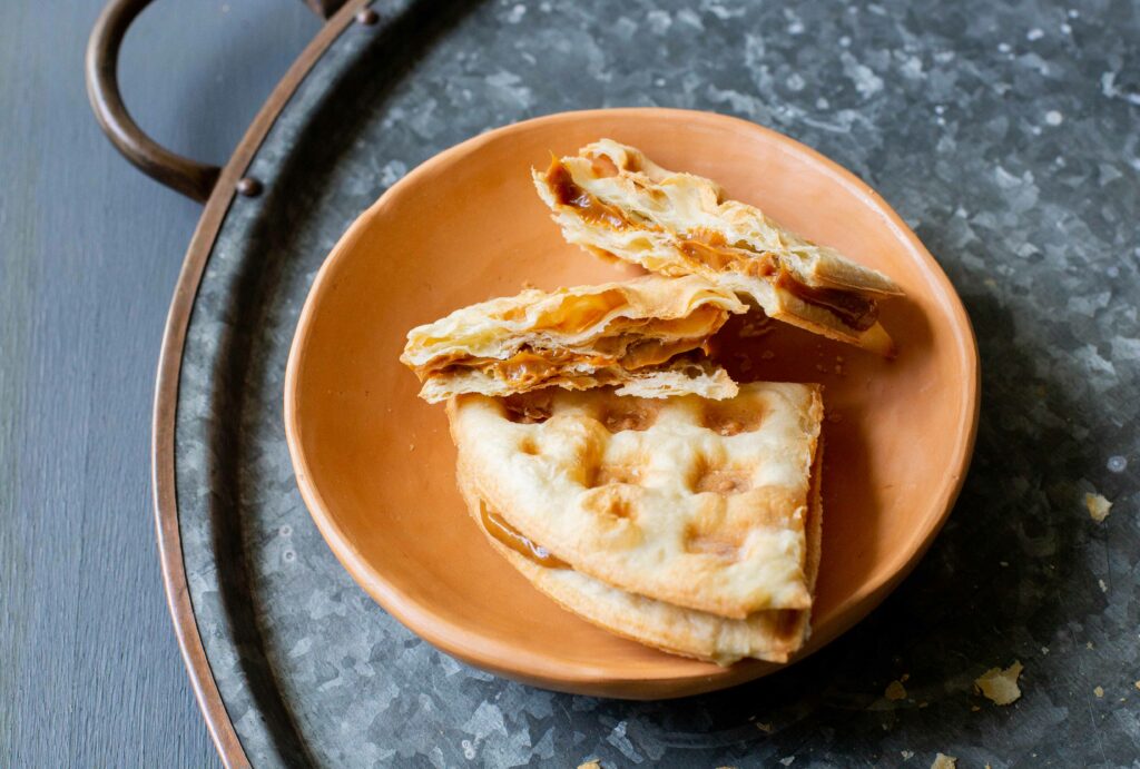 Chilean Waffle filled with Dulce de Leche