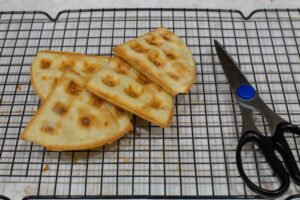 cooked waffles