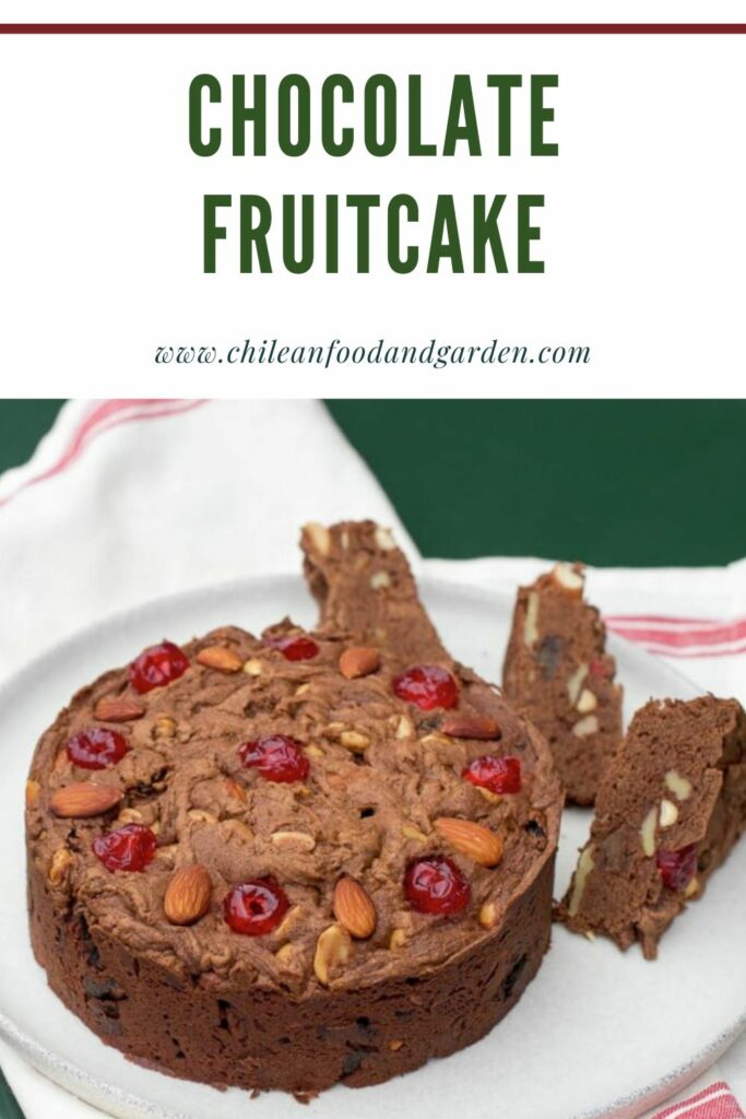 Pin for Chocolate fruitcake