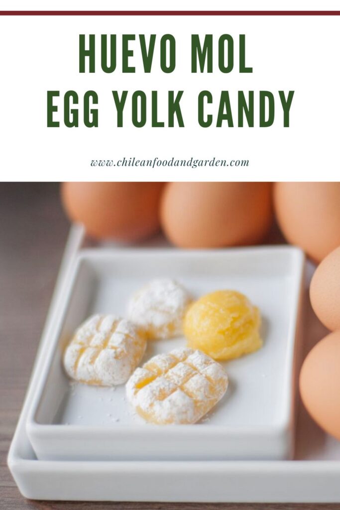 Pin for Huevo Mol Egg Yolk Candy.