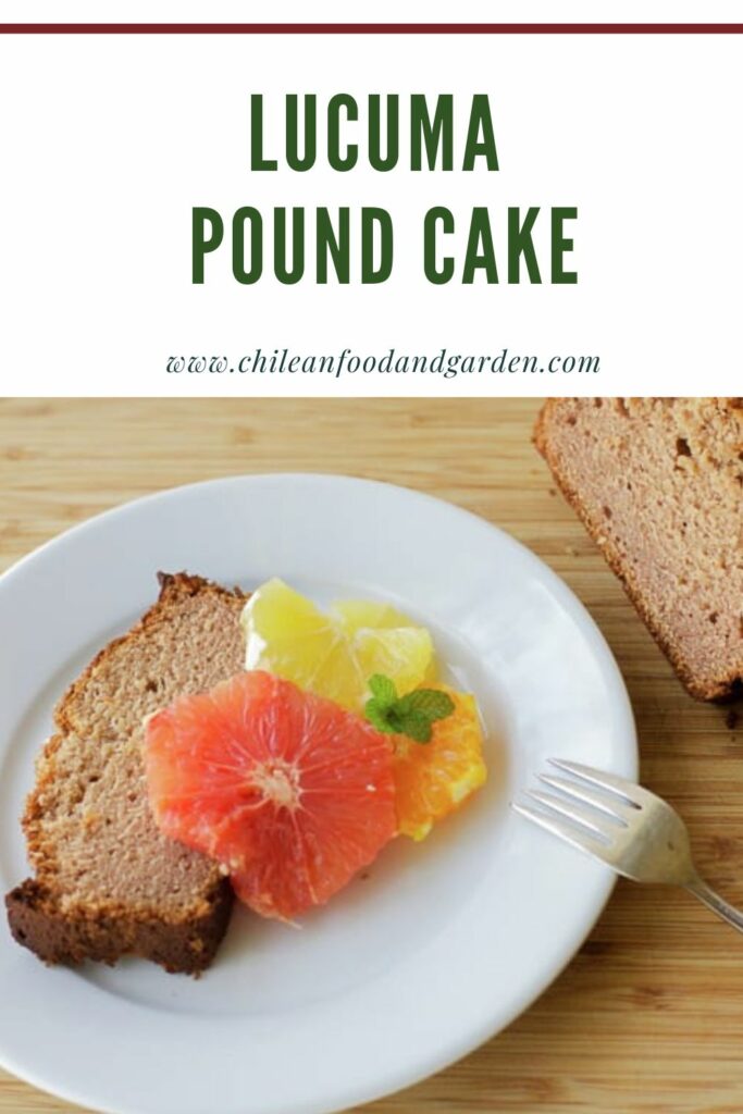 Pin for Lucuma Pound Cake