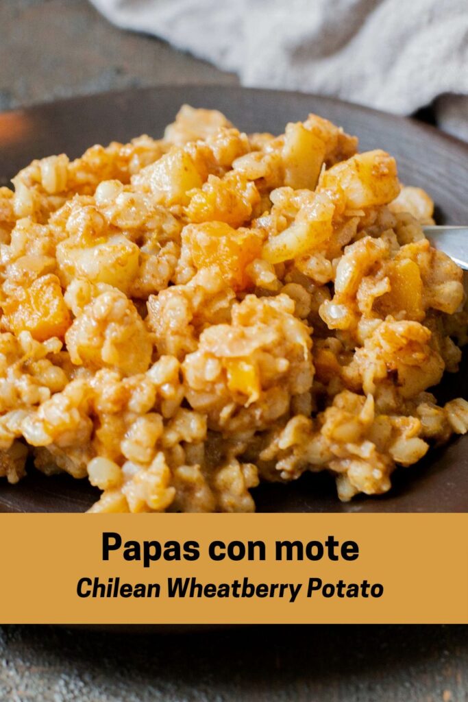 Pin for Papas con mote