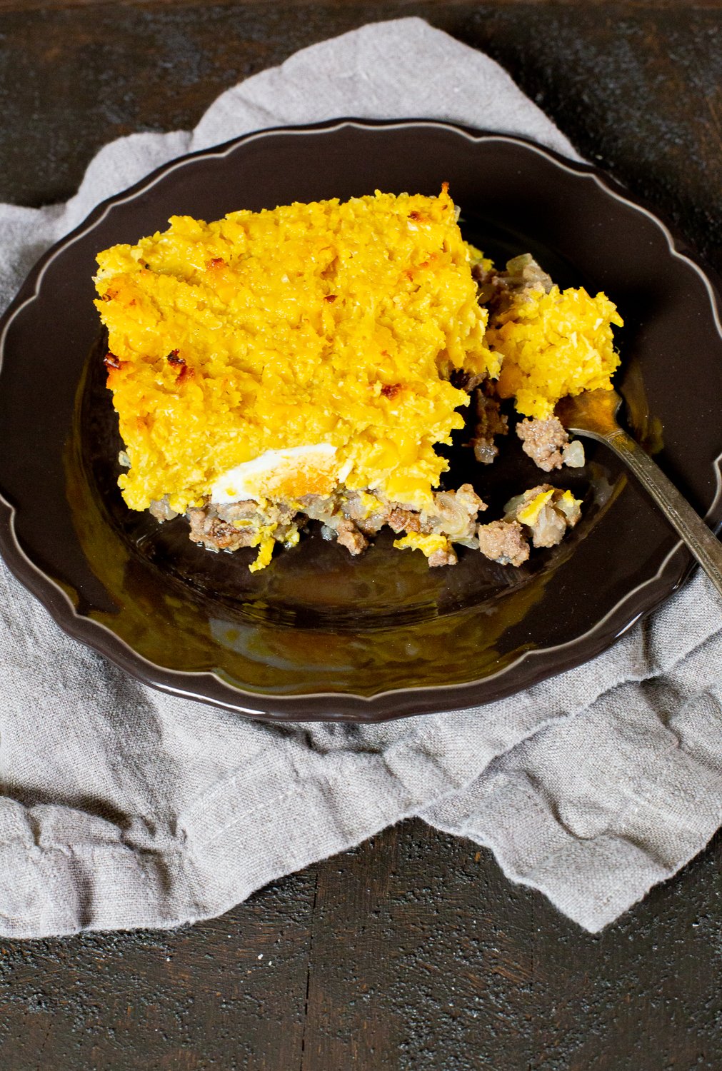 Pastel de Choclo Corn and Beef Casserole - Pilar's Chilean Food & Garden