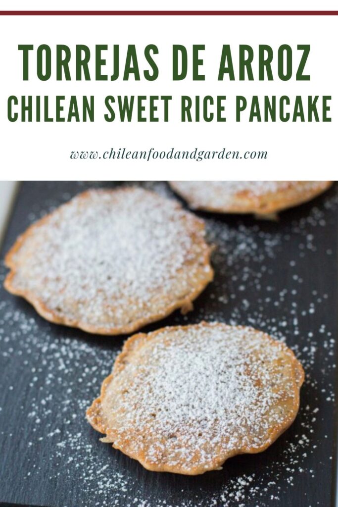 Pin for Torrejas de Arroz Chilean Sweet Rice Pancake