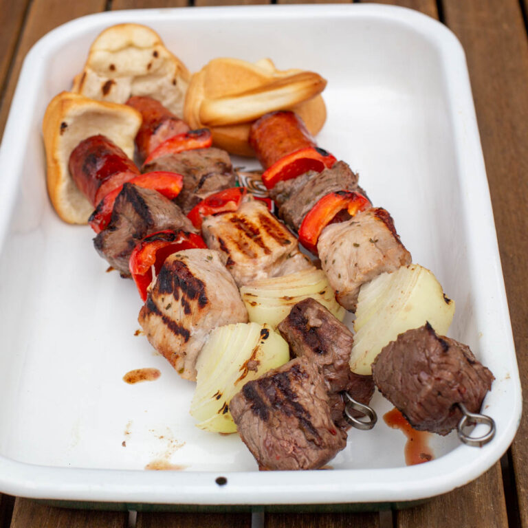 Chilean Anticuchos or Skewers