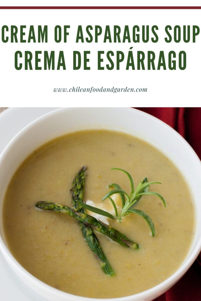 Pin for Cream of Asparagus Soup