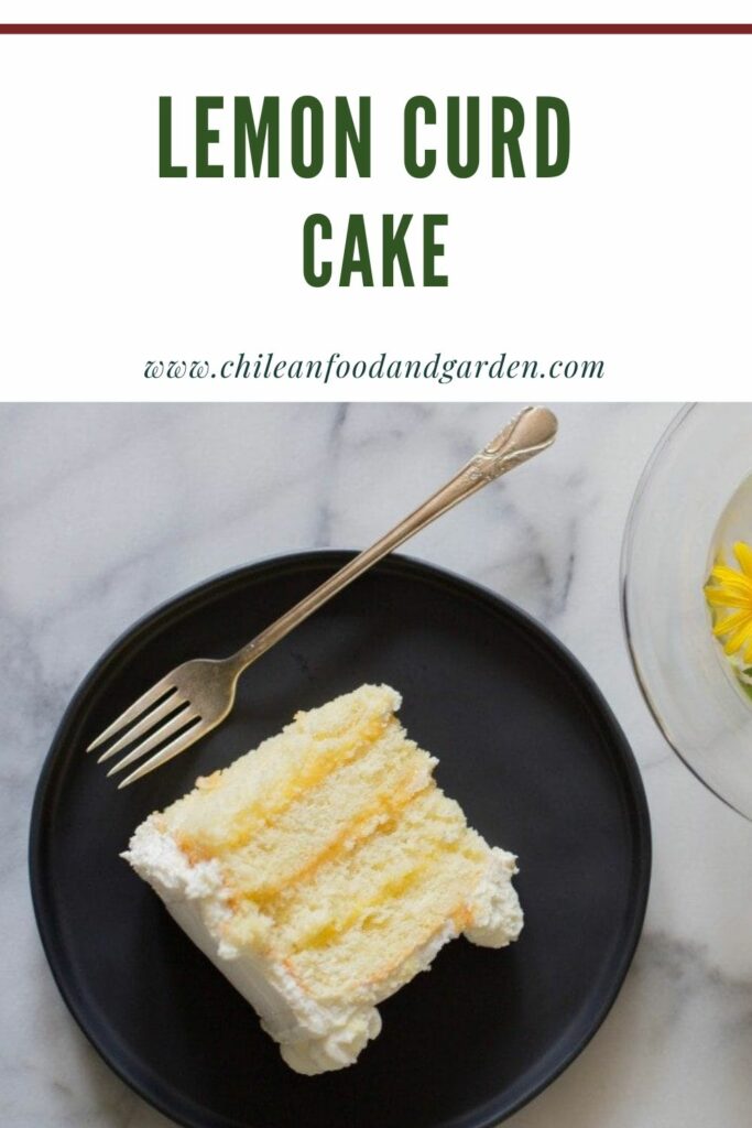 Pin for Lemon Curd Cake