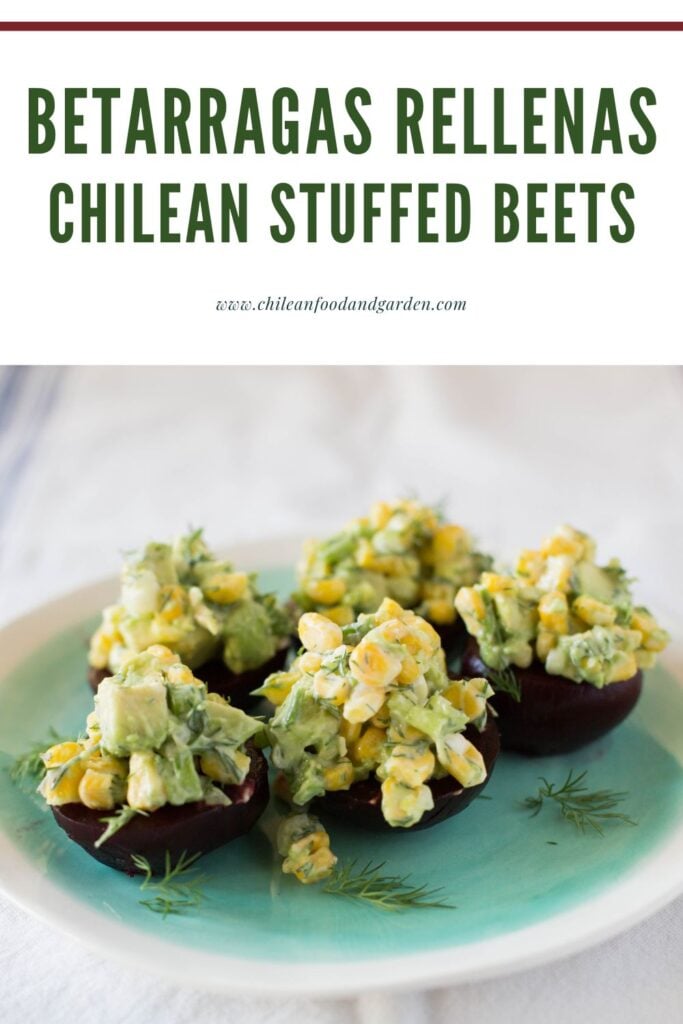 Pin for Betarragas Rellenas Chilean Stuffed Beets