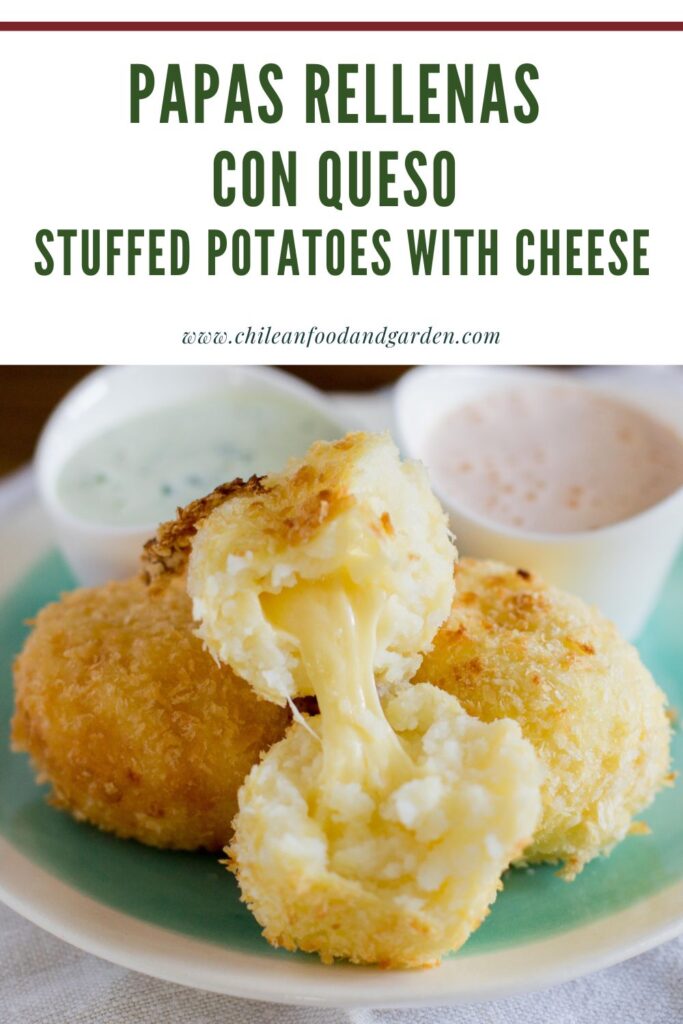 Pin for Papas Rellenas con Queso Stuffed Potatoes with Cheese