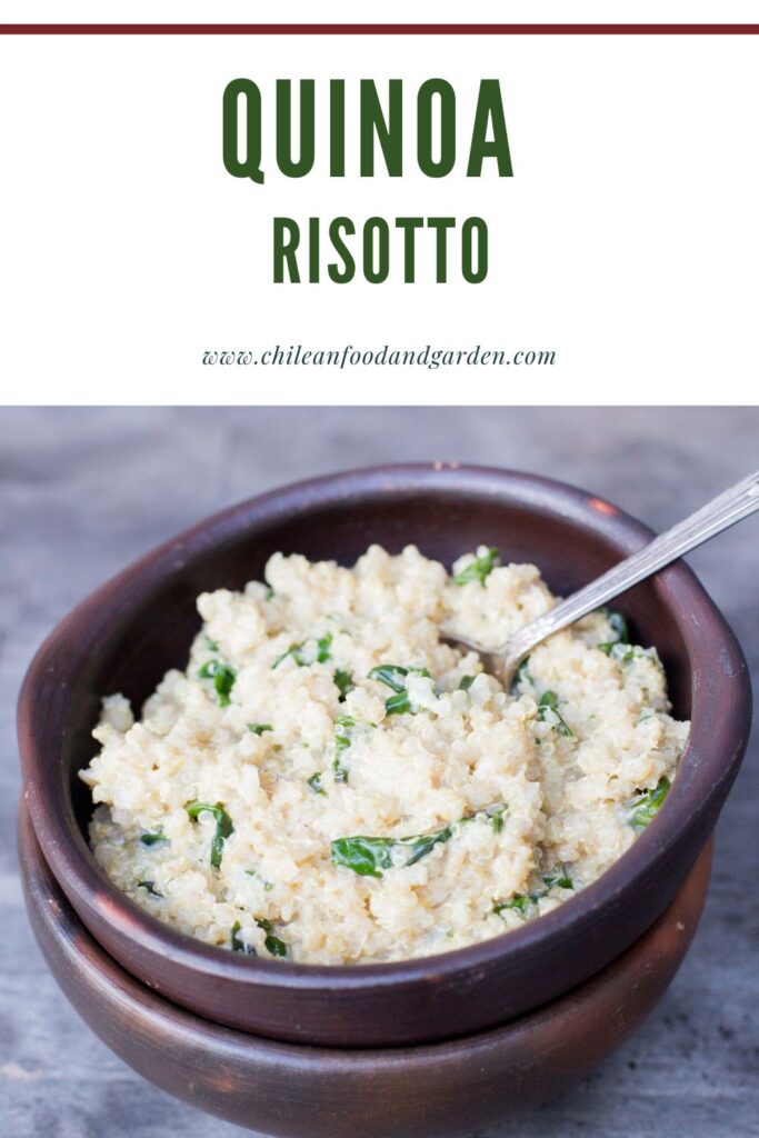 Pin for Quinoa Risotto