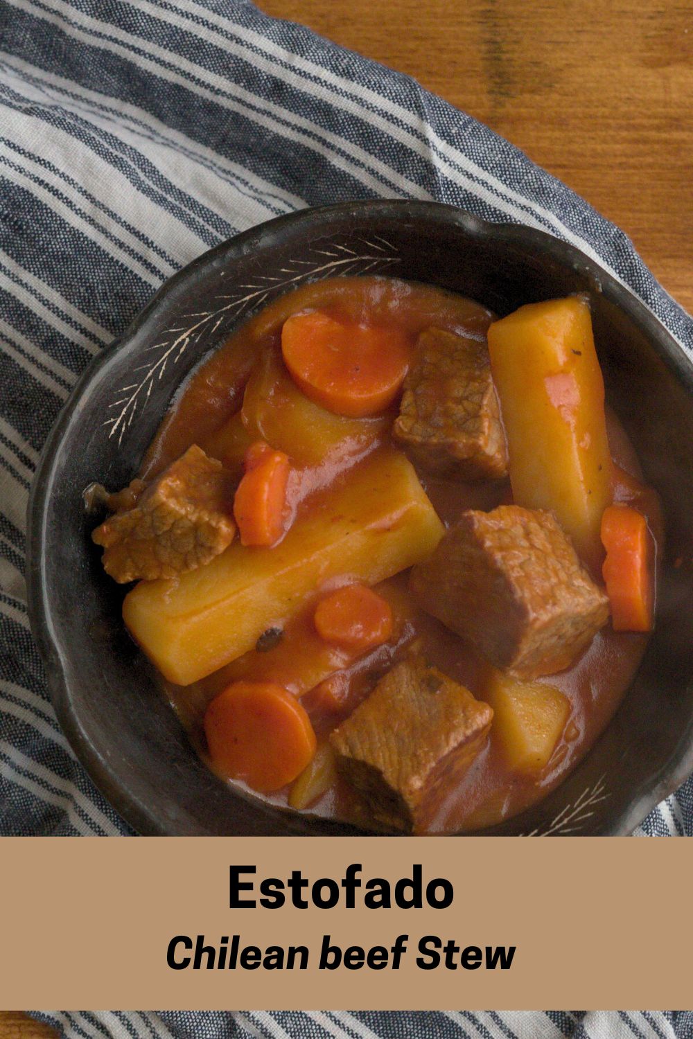 Estofado Chilean Beef Stew Pin