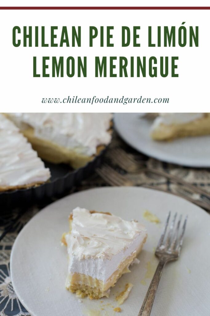 Pin for Chilean Pie de Limón Lemon Meringue