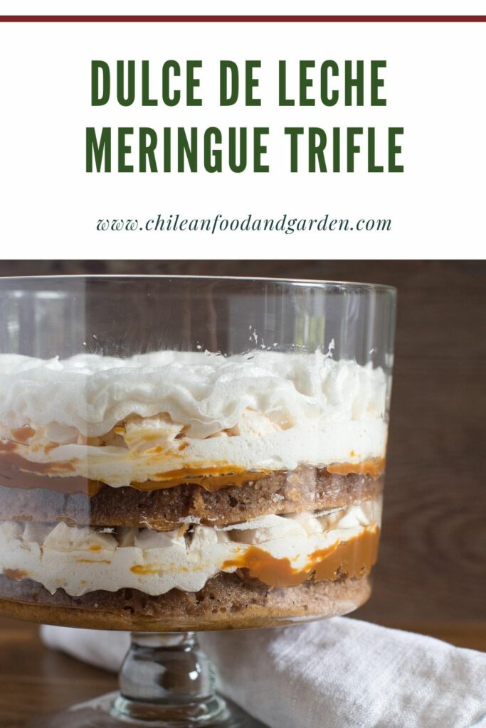 Pin for Dulce de Leche Meringue Trifle