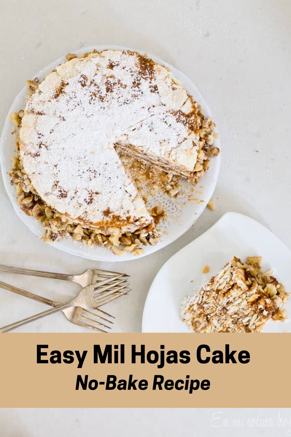 No-bake Mil Hojas Pin