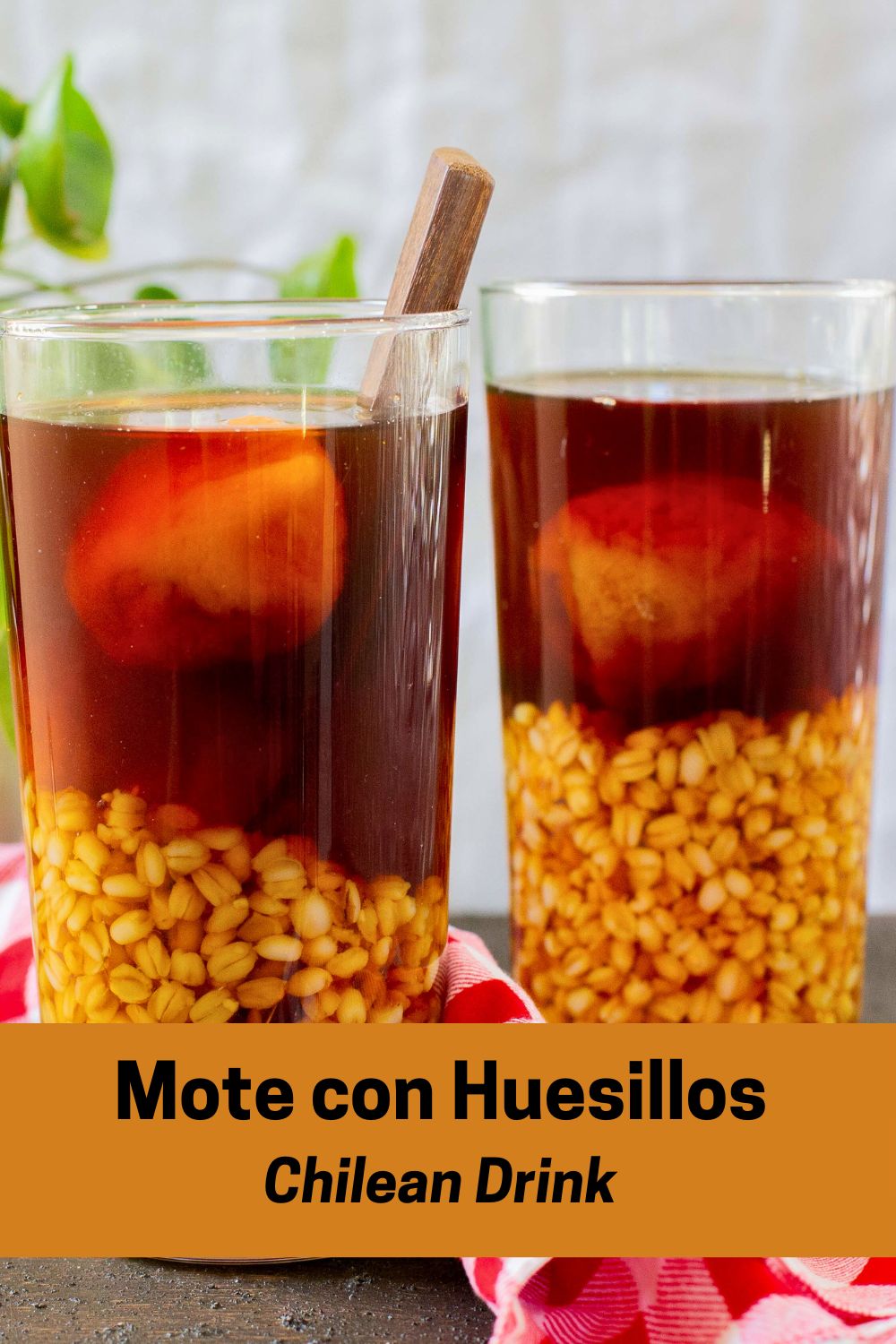 Mote con Huesillos Pin