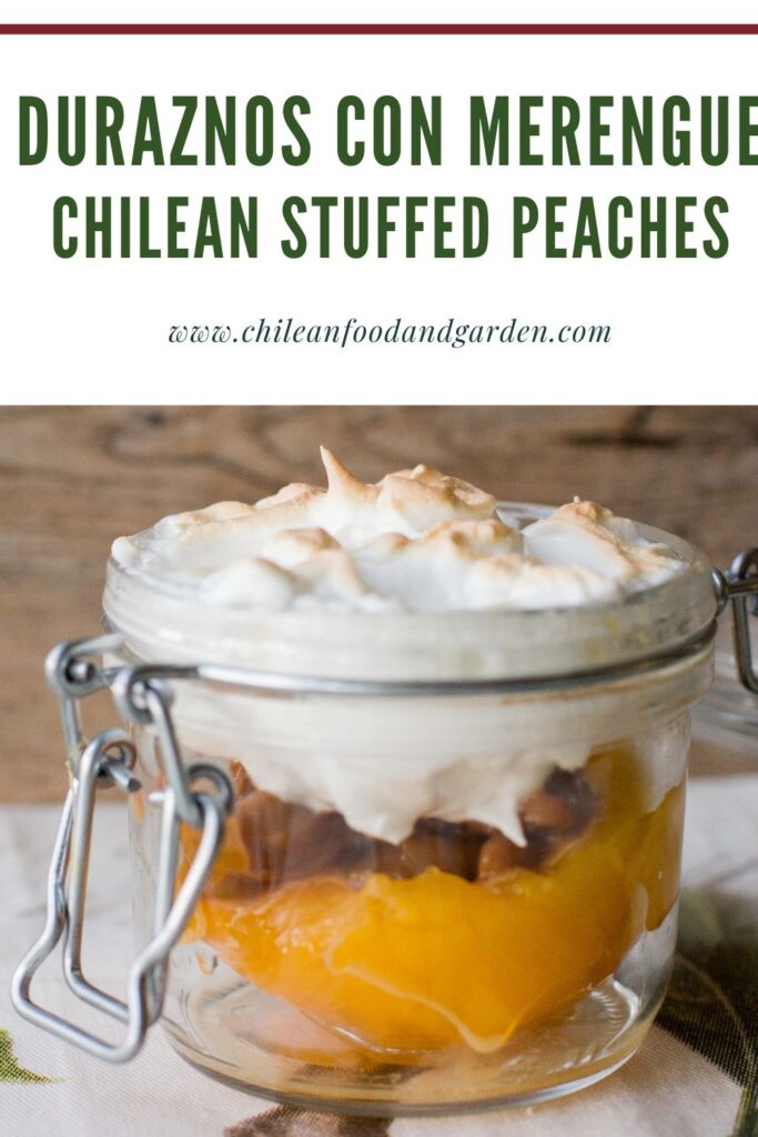 Pin for Duraznos con merengue
Chilean Stuffed Canned Peaches