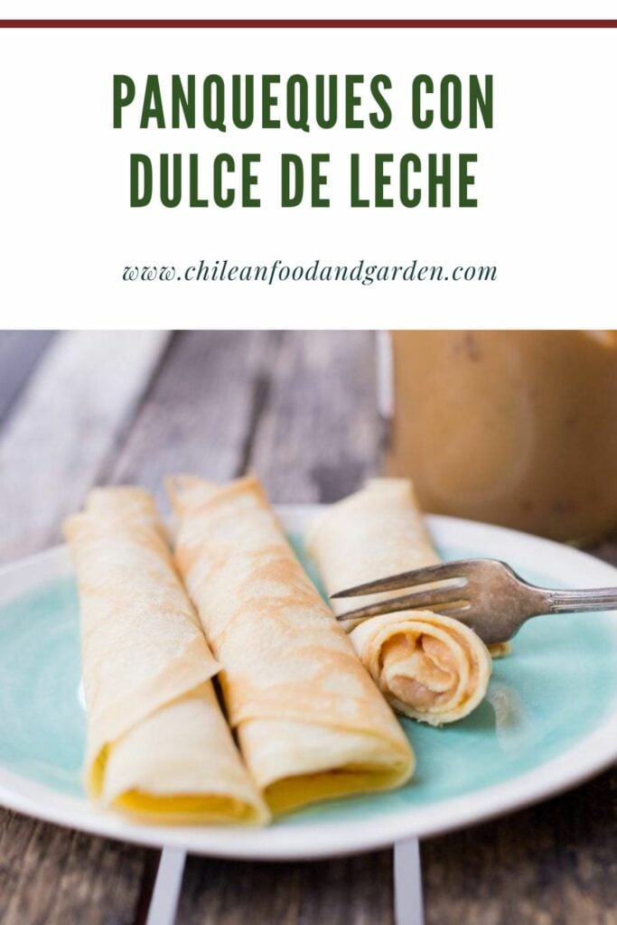 Pin for Panqueque with Dulce de Leche