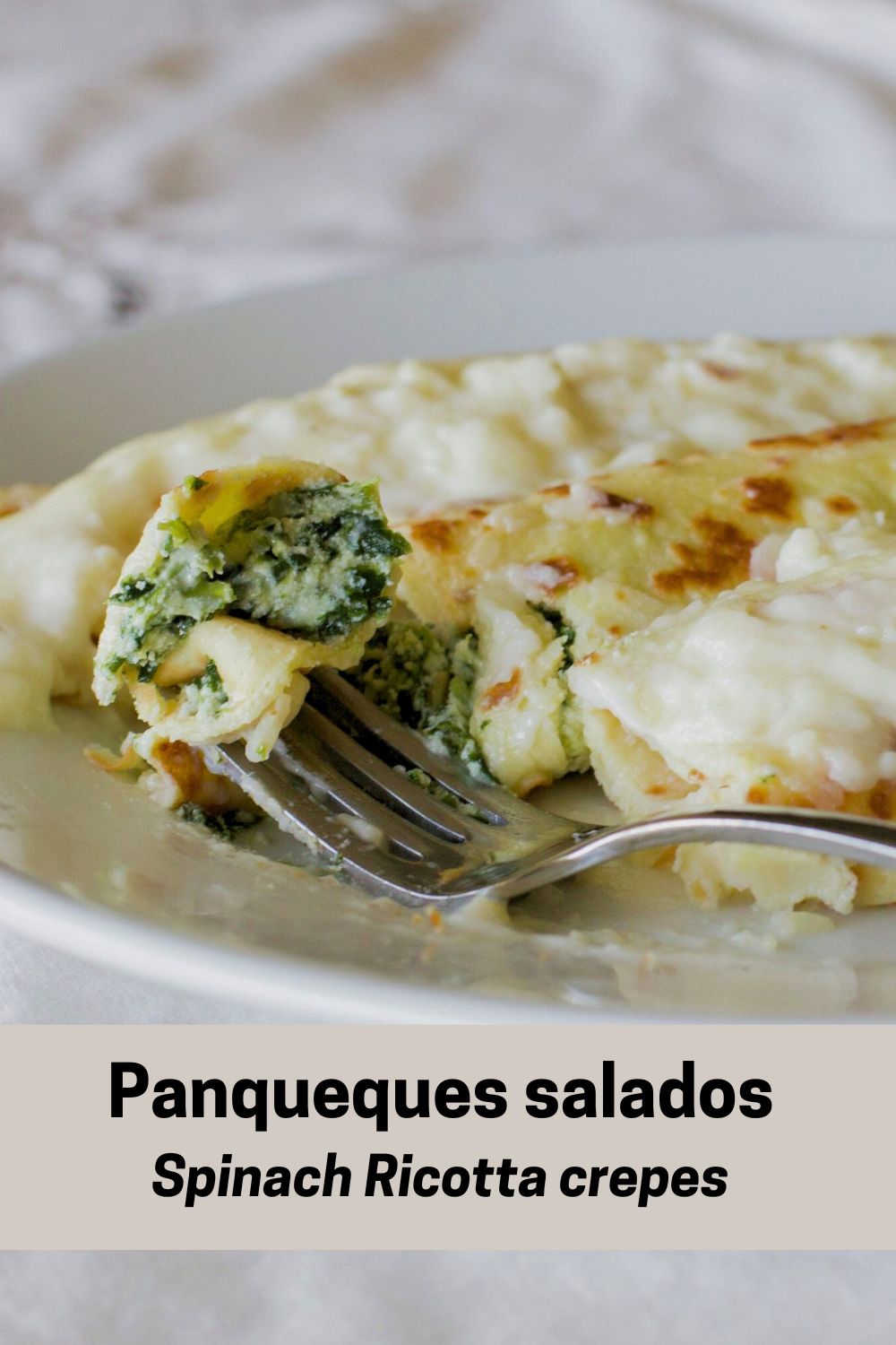 Spinach Ricotta Crepes