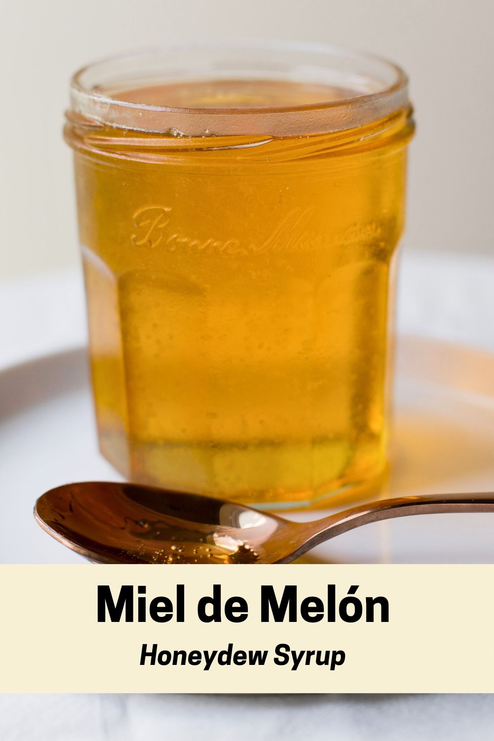 Miel de Melon, Honeydew syrup Pin