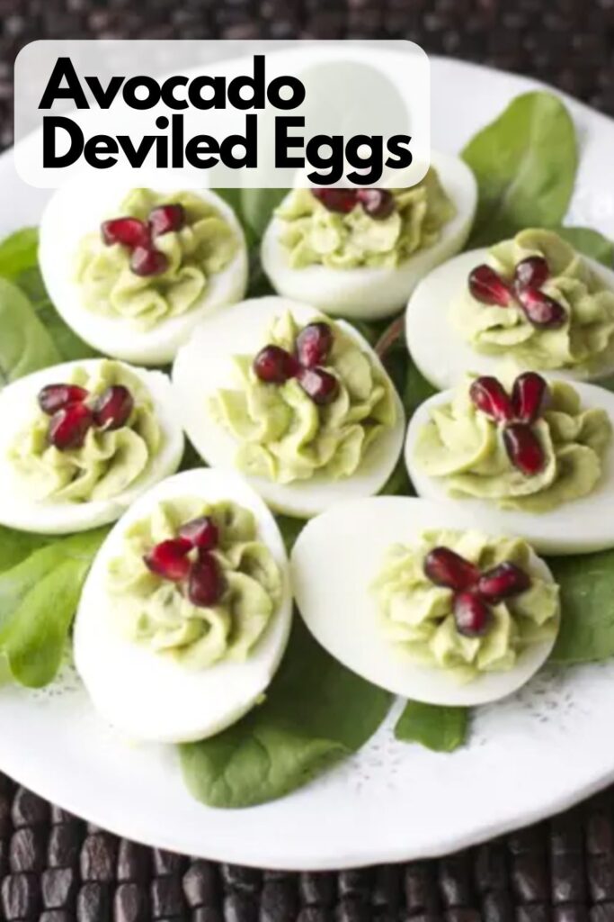 Avocado Deviled Eggs