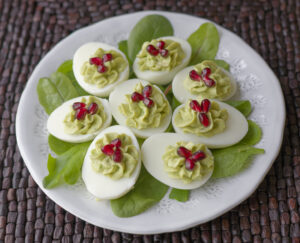 Avocado Deviled Eggs