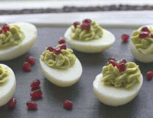 Avocado Deviled Eggs