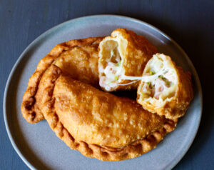 Empanada Queso Camaron Shrimp Cheese.
