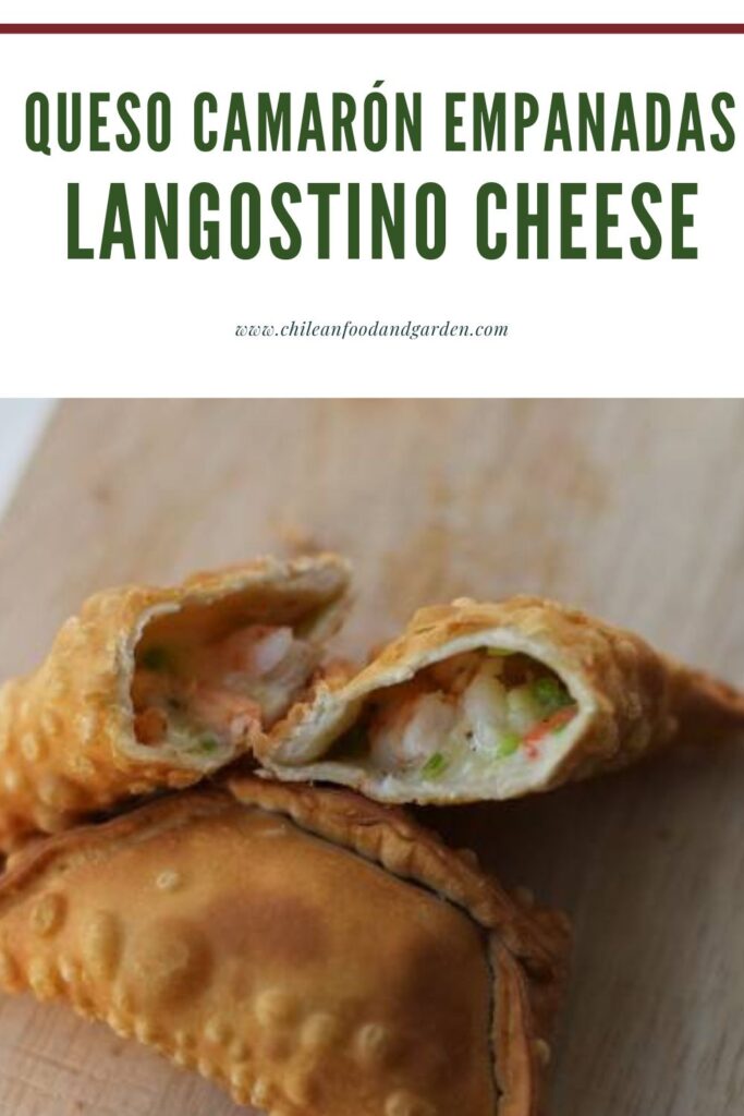 Pin for Queso Camarón Empanadas Langostino Cheese