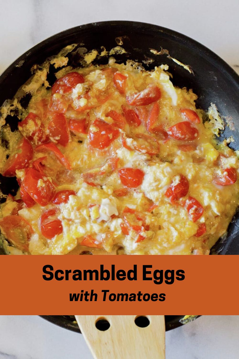 Scrambled eggs with Tomatoes