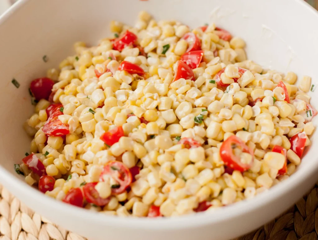 Ensalada de Choclo 
Chilean Corn Salad