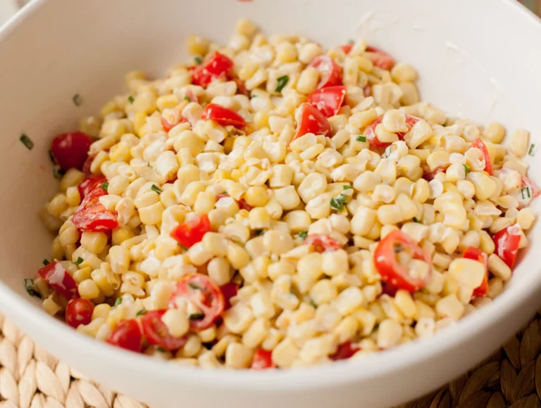 Ensalada de choclo Chilean Corn Salad