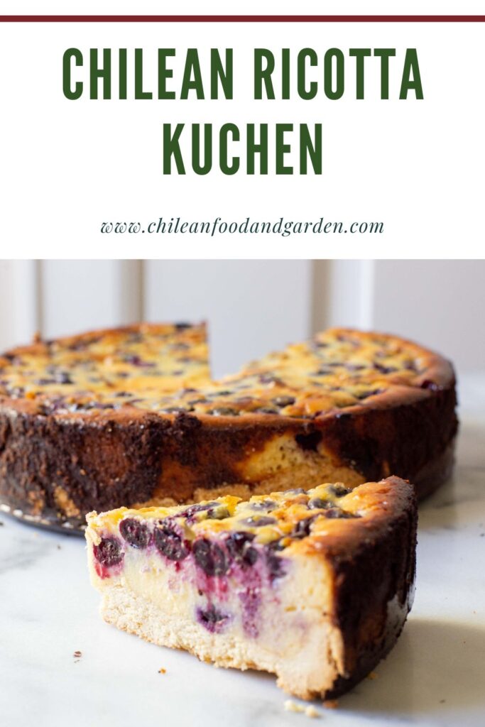 Pin for Chilean Ricotta Kuchen