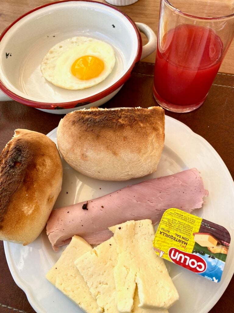 Chilean breakfast