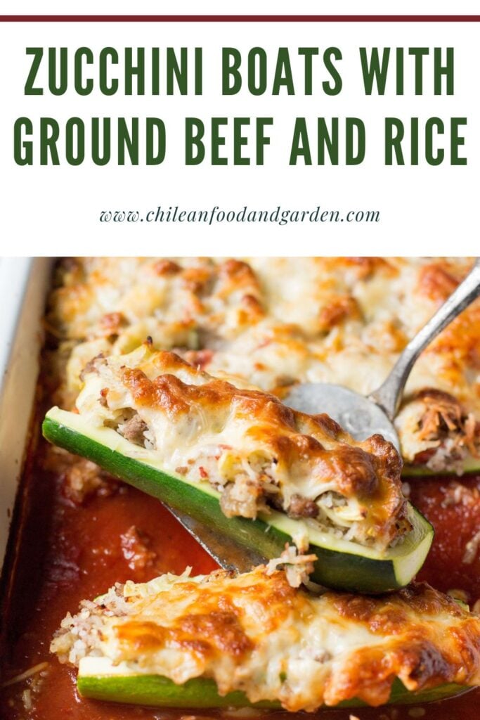 Pin for Zucchini Boats with Ground Beef and Rice