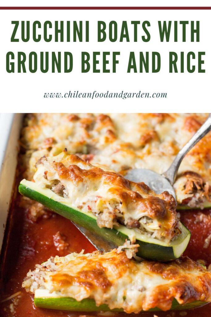 Pin for Zucchini Boats with Ground Beef and Rice